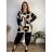 Tunika dlhý rukáv dámska nadrozmer (52/54/56 ONE SIZE) TURECKÁ MODA TM9251112