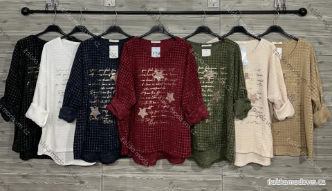 Tunika teplá dlhý rukáv dámska (S/M/L ONE SIZE) IMPOZ25LW-90089