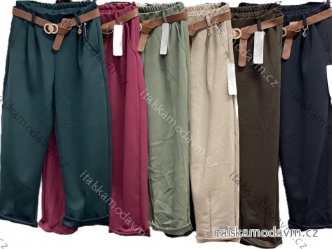 Nohavice s opaskom dámske (S/M/L ONE SIZE) TALIANSKA MÓDA IMC25562