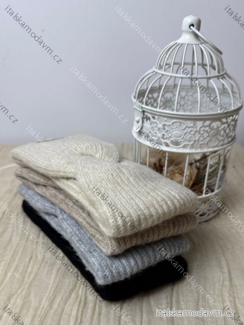 Čelenka pletená zimná dámska (ONE SIZE) LIS25HB25001/DUR