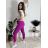 Nohavice strečové dlhé dámske PANTALONE  (S/M/L ONE SIZE) IMPOZ25LV-6318