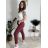 Nohavice strečové dlhé dámske PANTALONE  (S/M/L ONE SIZE) IMPOZ25LV-6318