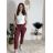 Nohavice strečové dlhé dámske PANTALONE  (S/M/L ONE SIZE) IMPOZ25LV-6318