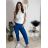 Nohavice strečové dlhé dámske PANTALONE  (S/M/L ONE SIZE) IMPOZ25LV-6318