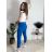 Nohavice strečové dlhé dámske PANTALONE  (S/M/L ONE SIZE) IMPOZ25LV-6318