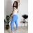 Nohavice strečové dlhé dámske PANTALONE  (S/M/L ONE SIZE) IMPOZ25LV-6318