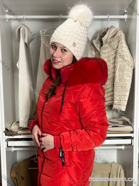 Čepice zimní dámská (ONE SIZE) VEILO POLSKÁ VÝROBA PVe25PERFECT1/DUR ONE SIZE biela