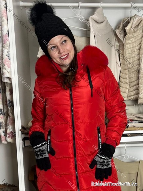 Čepice zimní dámská (ONE SIZE) VEILO POLSKÁ VÝROBA PVe25PERFECT1/DUR ONE SIZE čierna