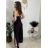 Overal dlouhý elegantní carmen na ramínka dámský (XS/S/M ONE SIZE) ITALSKÁ MÓDA IMWHP25956