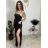 Overal dlouhý elegantní carmen na ramínka dámský (XS/S/M ONE SIZE) ITALSKÁ MÓDA IMWHP25956