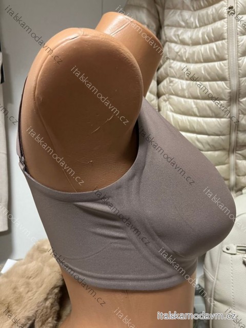 Podprsenka dámská nadrozměr (L/XL-6XL) MAGNOLIA MAG259898/DR 3XL hnědá