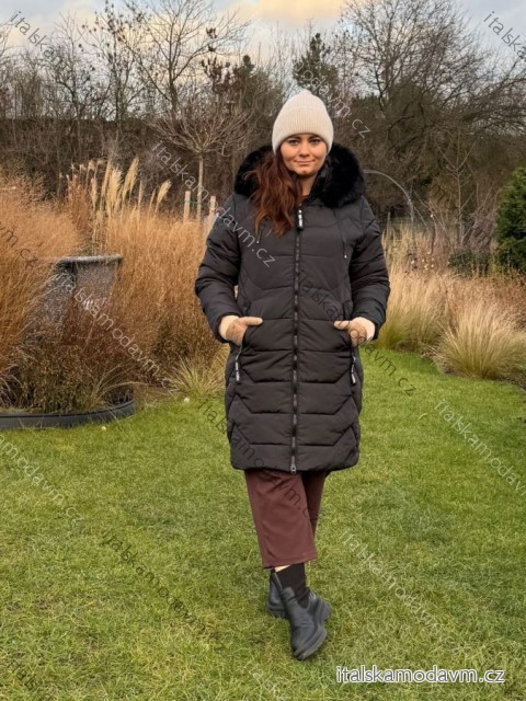 Kabát zimný nadrozmer dámsky (S-2XL) SKORP PMWSK25HH-2408B/DU