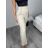 Nohavice dlhé dámske (XS/S/M ONE SIZE) TALIANSKA MÓDA IMPVN258245/DU XS/S/M béžová