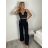 Nohavice dlhé dámske (XS/S/M ONE SIZE) TALIANSKA MÓDA IMPVN258245/DU XS/S/M béžová