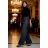 Kalhoty dlouhé elegantní s páskem dámské (S/M/L ONE SIZE) ITALSKÁ MÓDA IMD25327
