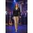 Blúzka elegantná trblietavá dlhý rukáv dámska (S/M/L ONE SIZE) TALIANSKA MÓDA IMD25338