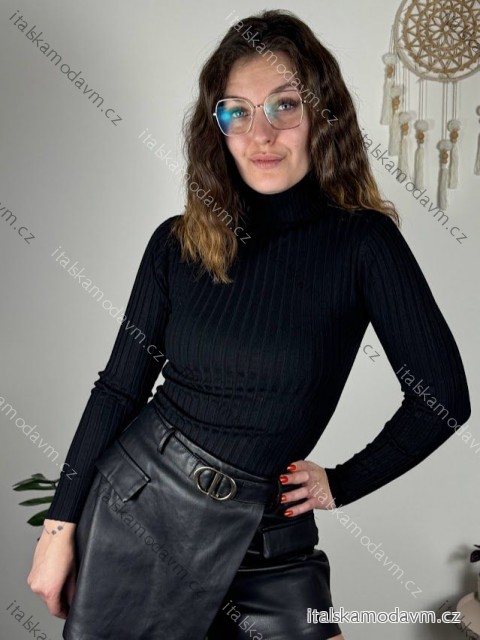 Rolák dlouhý rukáv dámský (uni s-m) ITALSKá MODA IM919JM-5809/DUR