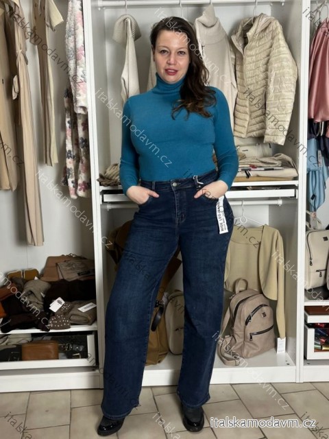 Rifle široké nohavice dlhé dámske (34-42) HEL25HM5362-2/DUR