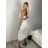 Souprava elegantní sukně dlouhá a croptop na ramínka dámský (S/M ONE SIZE) ITALSKÁ MÓDA IMPBB24Y24223