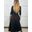 Šaty dlhý rukáv dámske (XS/S/M ONE SIZE) TALIANSKA MÓDA IMM25M12918A