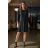 Šaty krátke elegantné flitrové dlhý rukáv dámske (S/M/L ONE SIZE) TALIANSKA MÓDA IMD25365