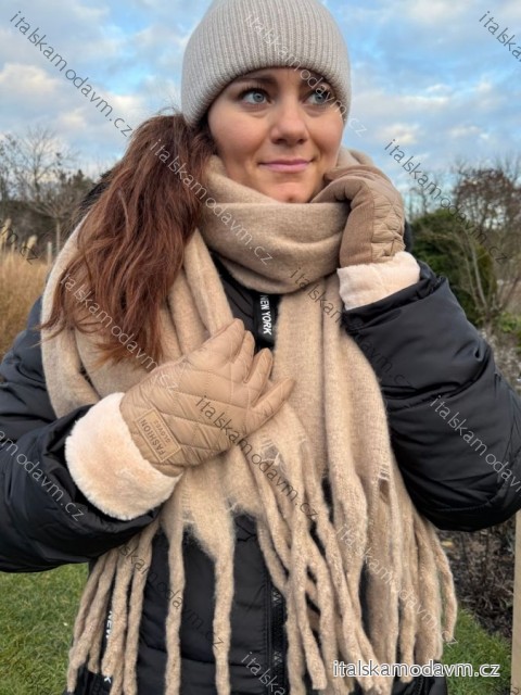 Šál zimný dámsky (ONE SIZE) QBEST EMILIE LIS25SH-8851/DUR