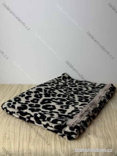 Šál jesenný zimný leopard dámsky (ONE SIZE) ) BEST EMILIE LIS25SH-1525/DUR