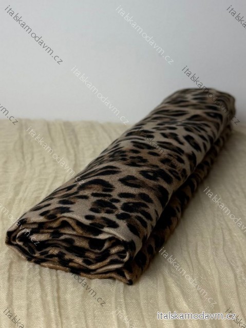 Šál leopard dámsky (ONE SIZE) ) BEST EMILIE LIS25SH-1681/DUR