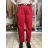 Nohavice voľnočasové s opaskom dámske (S/M/L ONE SIZE) TALIANSKA MÓDA IM425823