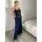 Nohavice dlhé elegantné oversize s opaskom dámske (S/M/L ONE SIZE) TALIANSKA MÓDA IMSM26005