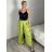Nohavice dlhé elegantné oversize s opaskom dámske (S/M/L ONE SIZE) TALIANSKA MÓDA IMSM26005