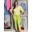 Nohavice strečové dámske  LINDA (S/M/L ONE SIZE) TALIANSKA MÓDA IM4251163
