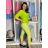 Nohavice strečové dámske  LINDA (S/M/L ONE SIZE) TALIANSKA MÓDA IM4251163