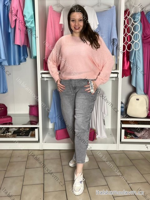 Rifle dlhé s opaskom dámske (S-2XL) MOG26WR2921E/DR M šedá