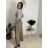 Kalhoty máslové s páskem dámské (S/M/L ONE SIZE) ITALSKÁ MÓDA IMD25223/DR černá S/M/L