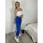 Nohavice elegantné dámske (S/M/L ONE SIZE) TALIANSKA MÓDA IM426030/DUR sv. růžová S/M/L