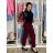 Kalhoty elegantní dámské (S/M/L ONE SIZE) ITALSKÁ MÓDA IM426030