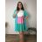 Cardigan letný 3/4 dlhý rukáv dámsky nadrozmer VESUNA (48/50/52 ONE SIZE) TALIANSKA MÓDA IM425415