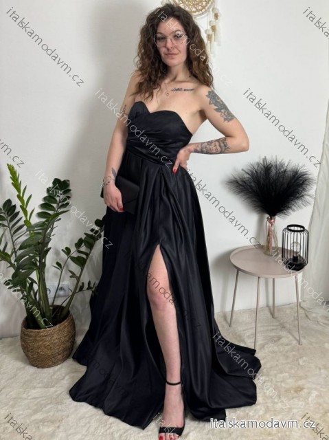 Šaty elegantné spoločenské, elegantné dámske (S/M ONE SIZE) TALIANSKA MÓDA FMPCH269417/DUR
