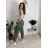 Nohavice elegantné dámske (S/M/L ONE SIZE) TALIANSKA MÓDA IM426030/DUR sv. růžová S/M/L