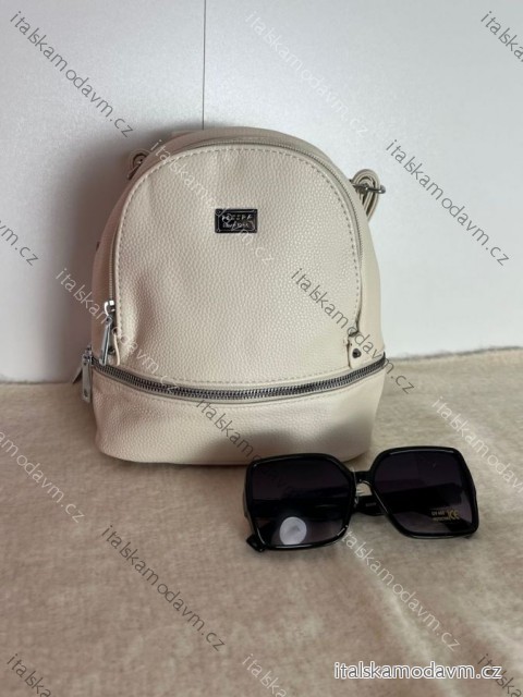 Batoh dámsky  Batoh dámský (24x19) TESSRA KABELKY TES262689-BB/DUR ONE SIZE béžová