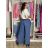 Kalhoty volnočasové s páskem dámské (S/M/L ONE SIZE) ITALSKÁ MÓDA IMSM261119