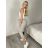 Kalhoty dlouhé strečové dámské (M/L ONE SIZE) ITALSKÁ MÓDA IMD23311
