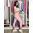 Nohavice strečové dlhé dámske PANTALONE  (S/M/L ONE SIZE) IMPOZ25LV-6318