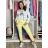 Nohavice strečové dlhé dámske PANTALONE  (S/M/L ONE SIZE) IMPOZ25LV-6318