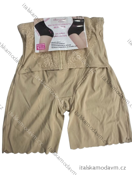 Nohavičky sťahovacie s nohavičkou nadrozmer dámsky (2XL-4XL) ROS263102/DU 5XL béžová