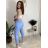 Nohavice strečové dlhé dámske PANTALONE  (S/M/L ONE SIZE) IMPOZ25LV-6318