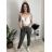 Nohavice strečové dámske  LINDA (S/M/L ONE SIZE) TALIANSKA MÓDA IM4251163