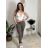 Nohavice strečové dámske  LINDA (S/M/L ONE SIZE) TALIANSKA MÓDA IM4251163