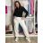 Tepláky/Kalhoty elegantné oversize dlhé dámske (S/M/L ONE SIZE) TALIANSKA MÓDA IMD26003